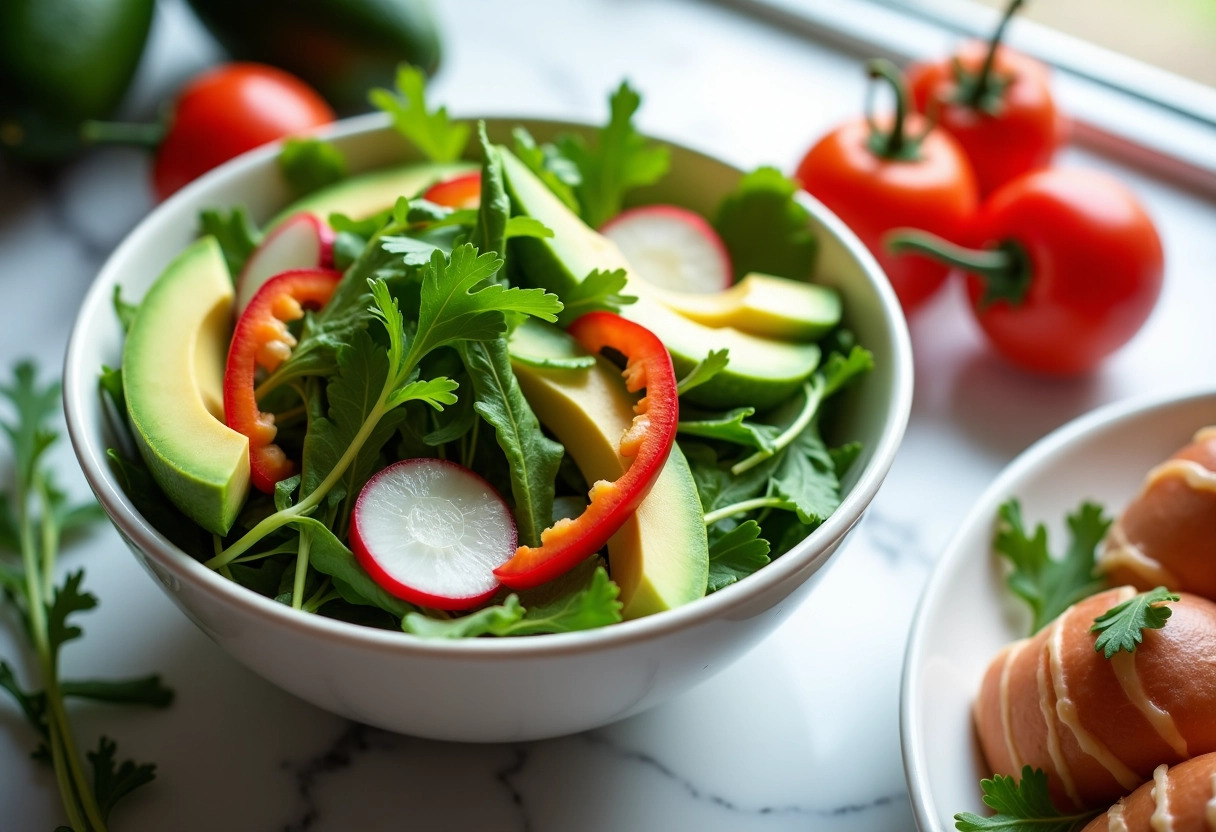 salades légères