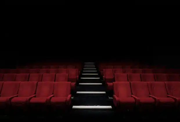 red cinema chair